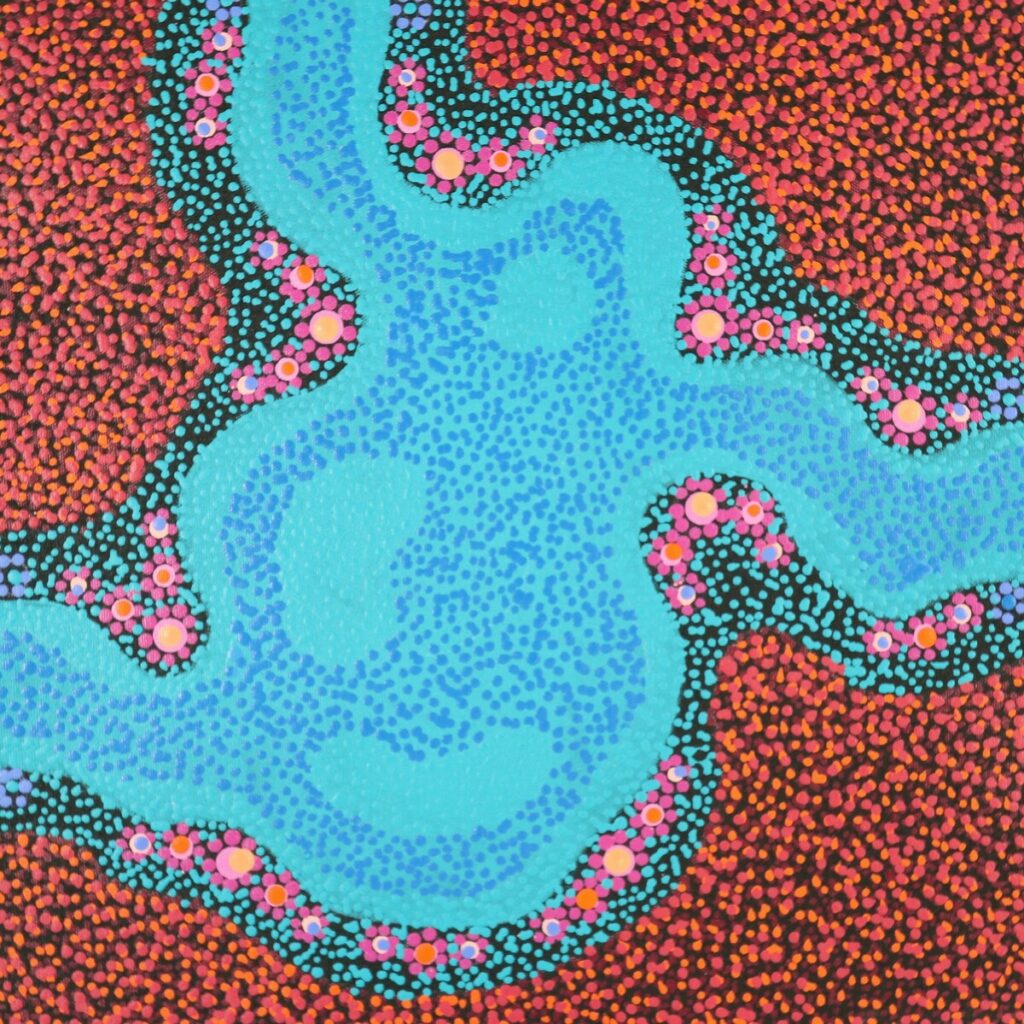 Artworks by colour blue yallingup aboriginal art