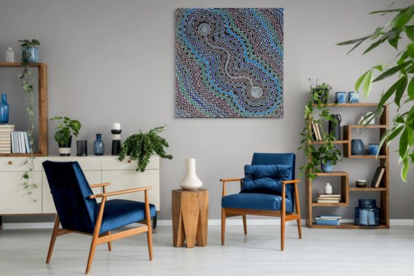 Ngapa Jukurrpa (Water Dreaming) - Puyurru