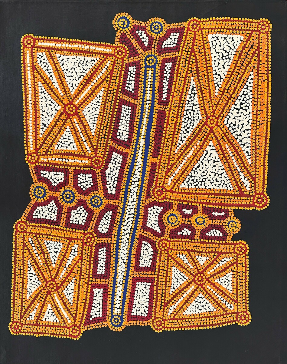 Ngapa Jukurrpa (Water Dreaming) - Puyurru