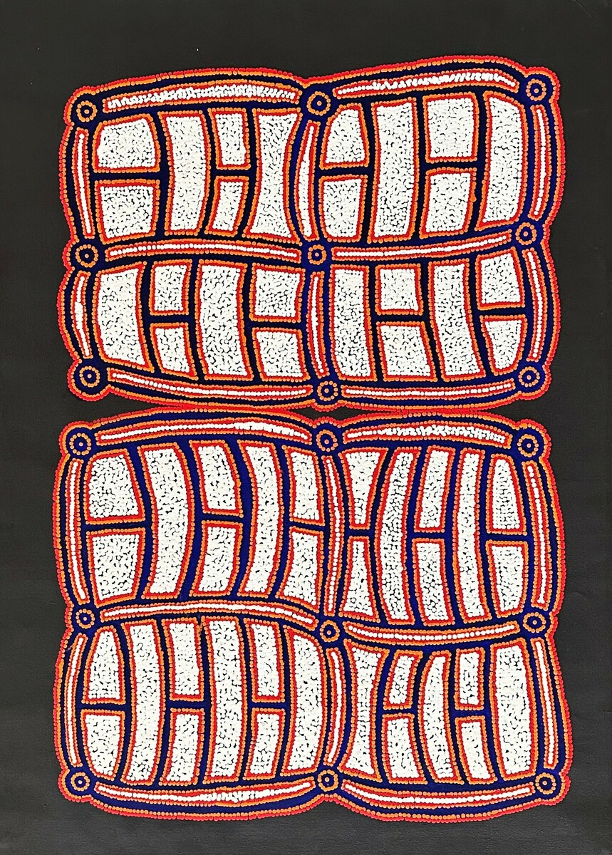 Ngapa Jukurrpa (Water Dreaming) - Puyurru