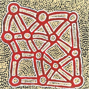 Ngapa Jukurrpa (Water Dreaming) - Puyurru