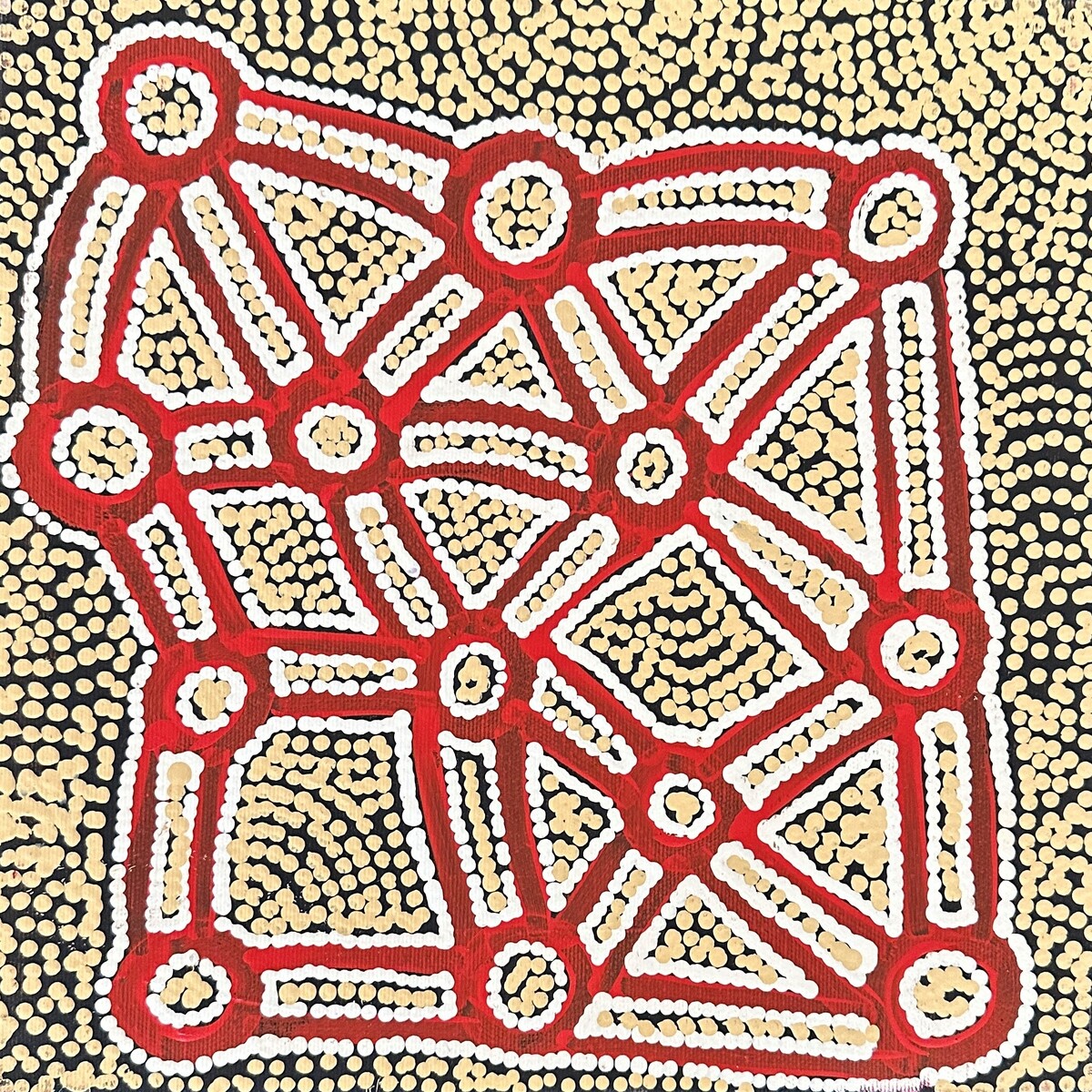 Ngapa Jukurrpa (Water Dreaming) - Puyurru