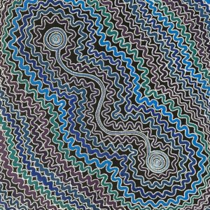 Ngapa Jukurrpa (Water Dreaming) - Puyurru