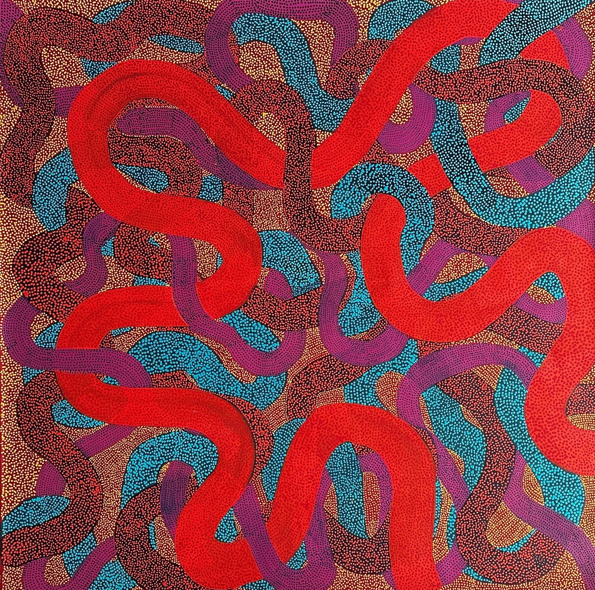 Warlukurlangu Jukurrpa (Fire country Dreaming)