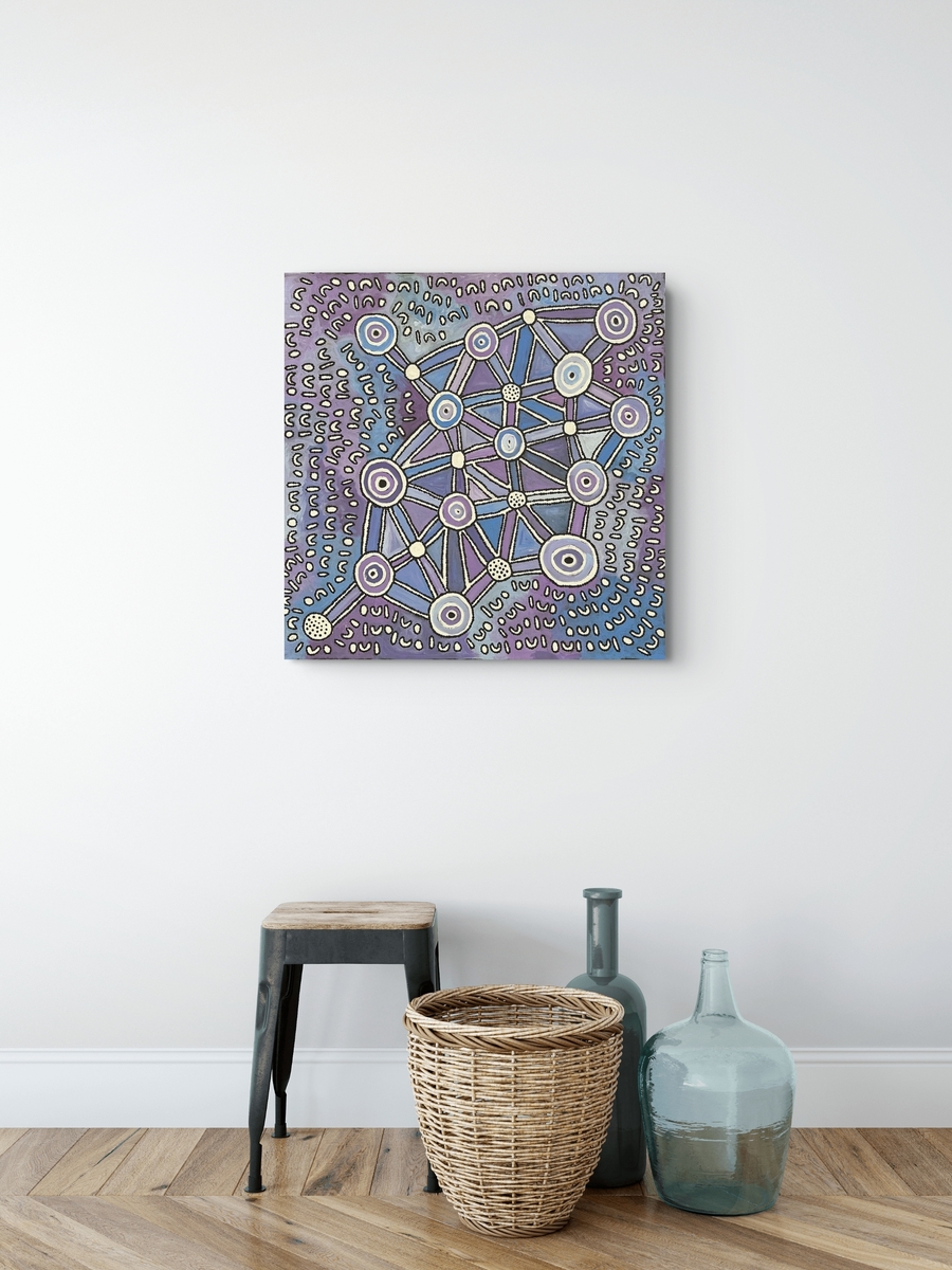Ngapa Jukurrpa (Water Dreaming) - Puyurru