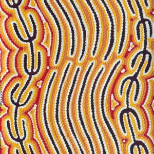 Majardi Jukurrpa (Hairstring Belt/Skirt or Tassel Dreaming) - Mina Mina