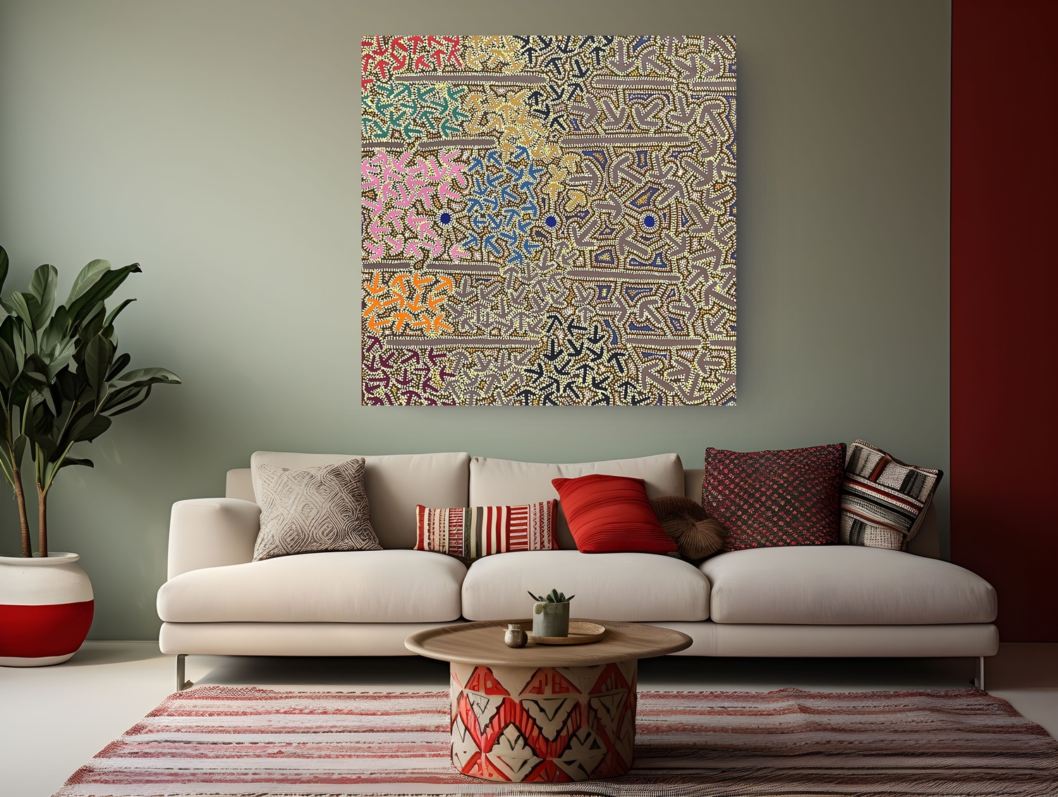 Yankirri Jukurrpa (Emu Dreaming) - Ngarlikirlangu