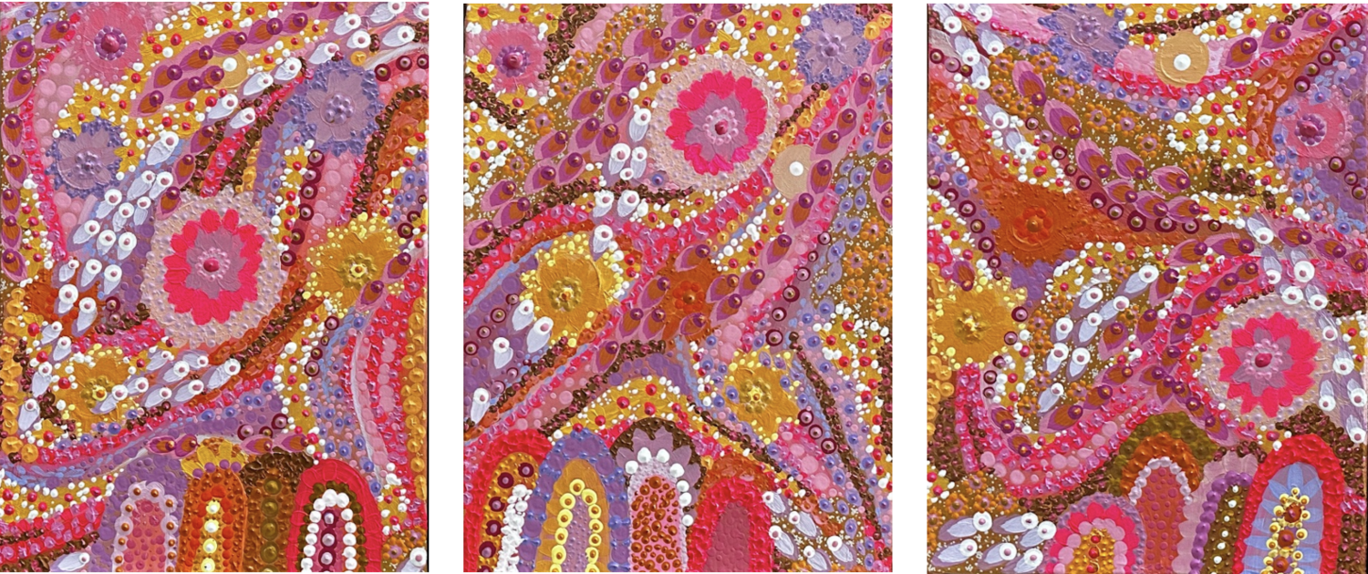 Springtime Over Boodja - Triptych